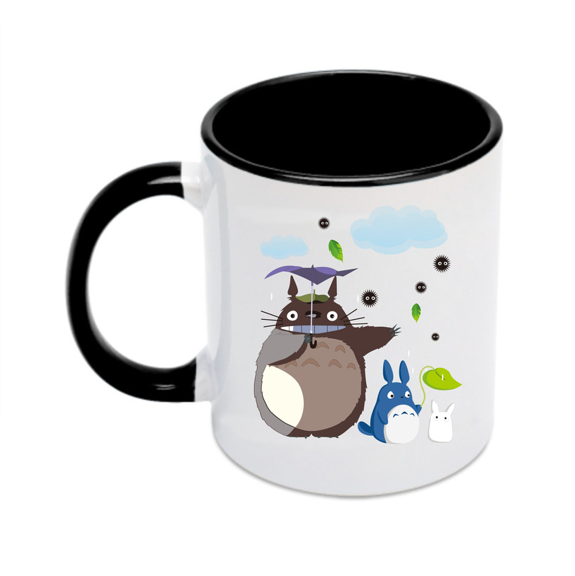 （画像用） となりのトトロ 草壁メイ 草壁サツキ My Neighbor Totoro Satsuki Kusakabe Mei Kusakabe カラーマグカップ
