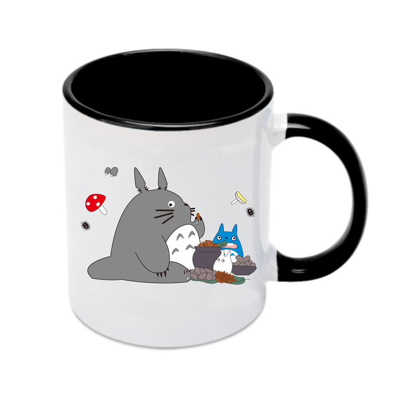 （画像用） となりのトトロ 草壁メイ 草壁サツキ My Neighbor Totoro Satsuki Kusakabe Mei Kusakabe カラーマグカップ