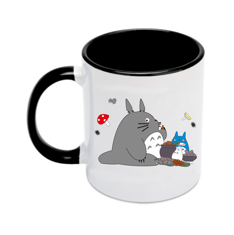 （画像用） となりのトトロ 草壁メイ 草壁サツキ My Neighbor Totoro Satsuki Kusakabe Mei Kusakabe カラーマグカップ