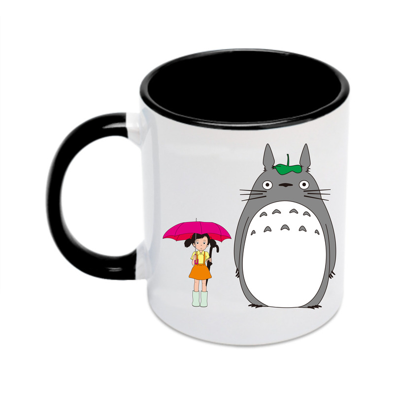（画像用） となりのトトロ 草壁メイ 草壁サツキ My Neighbor Totoro Satsuki Kusakabe Mei Kusakabe カラーマグカップ