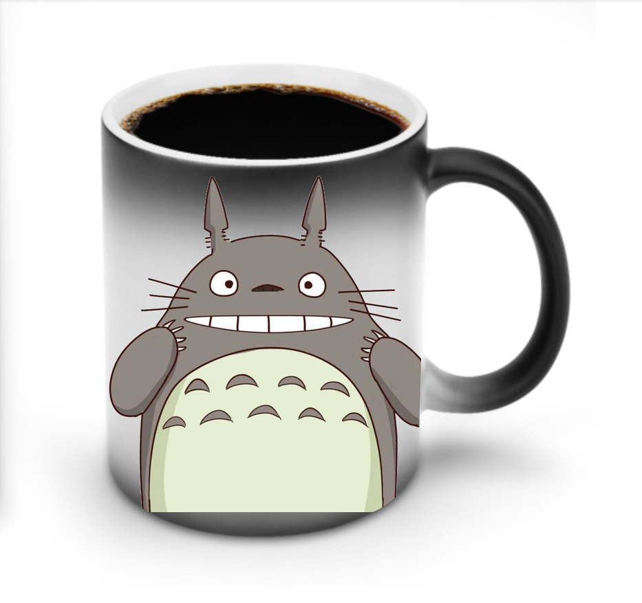 （画像用） となりのトトロ 草壁メイ 草壁サツキ My Neighbor Totoro Satsuki Kusakabe Mei Kusakabe 温度変色マグカップ