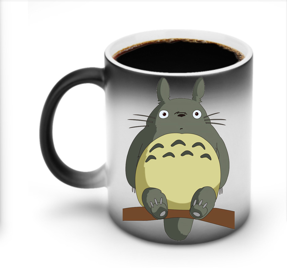 （画像用） となりのトトロ 草壁メイ 草壁サツキ My Neighbor Totoro Satsuki Kusakabe Mei Kusakabe 温度変色マグカップ