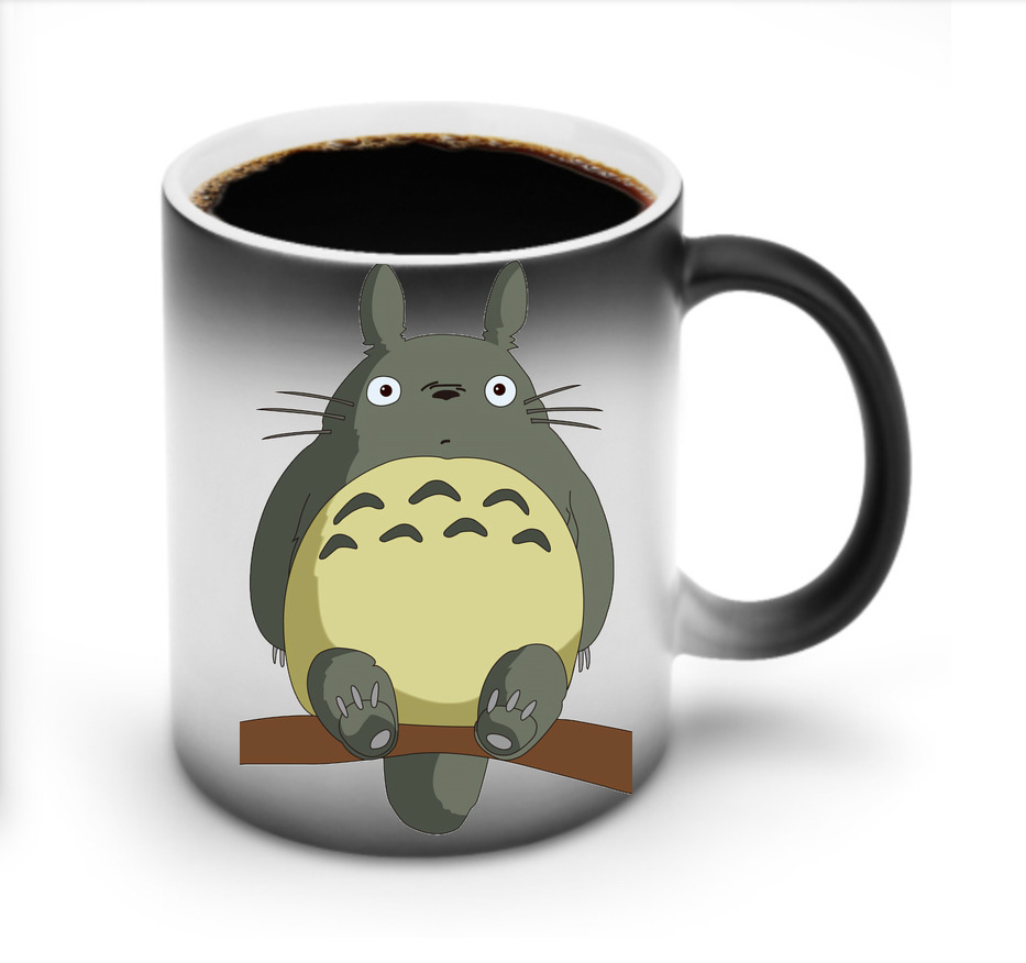 （画像用） となりのトトロ 草壁メイ 草壁サツキ My Neighbor Totoro Satsuki Kusakabe Mei Kusakabe 温度変色マグカップ