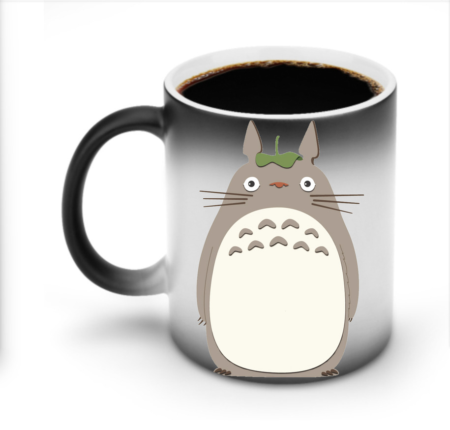 （画像用） となりのトトロ 草壁メイ 草壁サツキ My Neighbor Totoro Satsuki Kusakabe Mei Kusakabe 温度変色マグカップ
