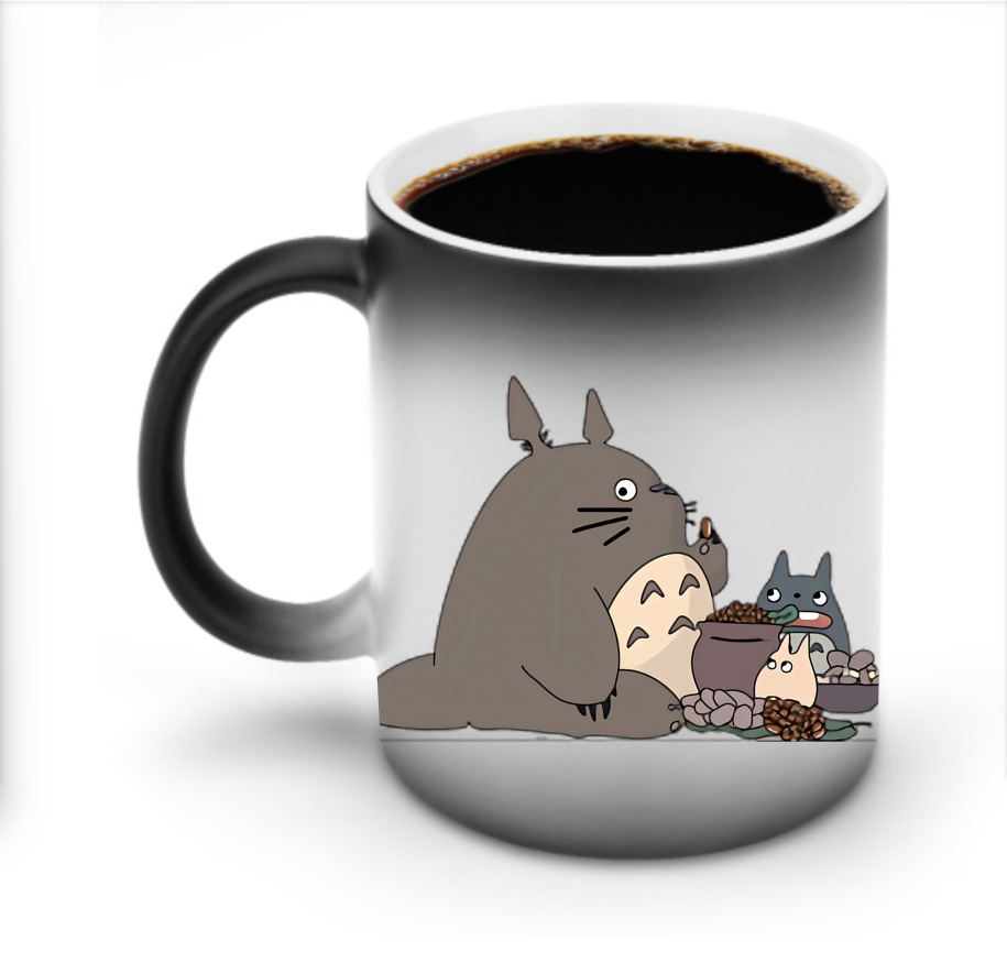 （画像用） となりのトトロ 草壁メイ 草壁サツキ My Neighbor Totoro Satsuki Kusakabe Mei Kusakabe 温度変色マグカップ