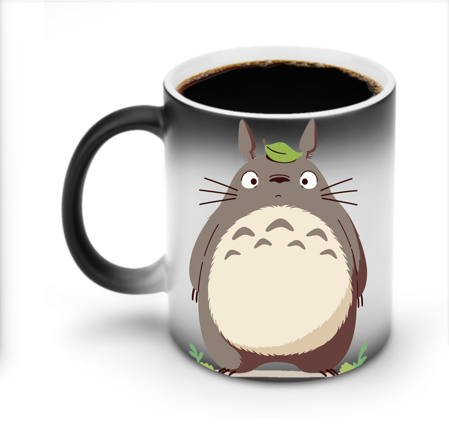 （画像用） となりのトトロ 草壁メイ 草壁サツキ My Neighbor Totoro Satsuki Kusakabe Mei Kusakabe 温度変色マグカップ