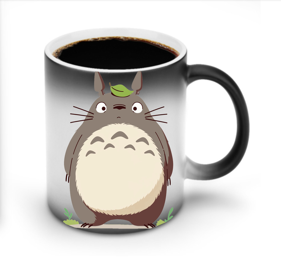 （画像用） となりのトトロ 草壁メイ 草壁サツキ My Neighbor Totoro Satsuki Kusakabe Mei Kusakabe 温度変色マグカップ