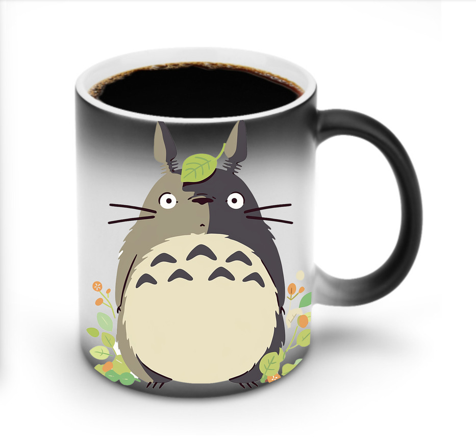 （画像用） となりのトトロ 草壁メイ 草壁サツキ My Neighbor Totoro Satsuki Kusakabe Mei Kusakabe 温度変色マグカップ
