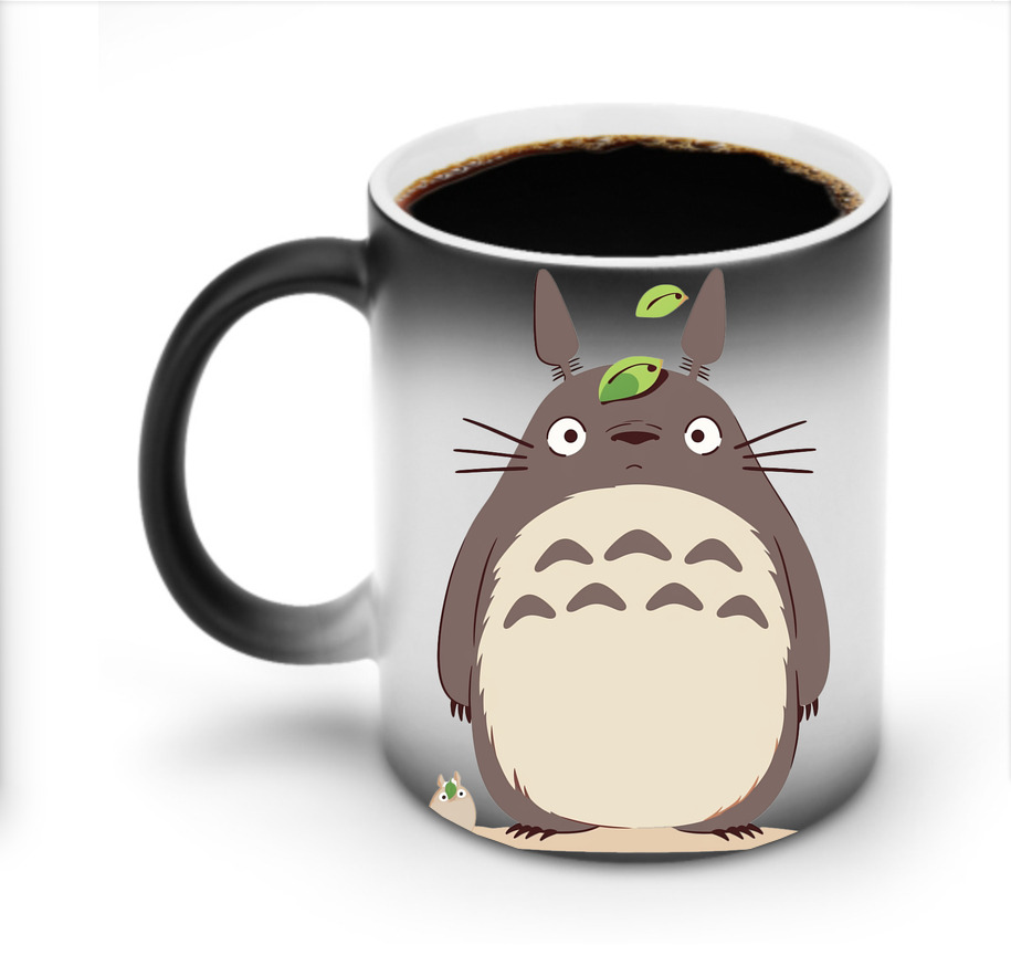 （画像用） となりのトトロ 草壁メイ 草壁サツキ My Neighbor Totoro Satsuki Kusakabe Mei Kusakabe 温度変色マグカップ