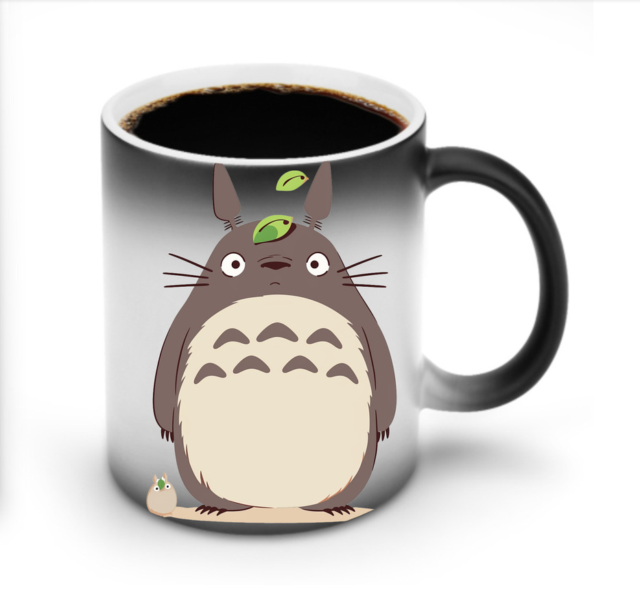 （画像用） となりのトトロ 草壁メイ 草壁サツキ My Neighbor Totoro Satsuki Kusakabe Mei Kusakabe 温度変色マグカップ
