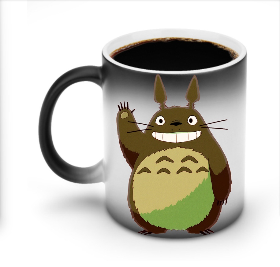 （画像用） となりのトトロ 草壁メイ 草壁サツキ My Neighbor Totoro Satsuki Kusakabe Mei Kusakabe 温度変色マグカップ