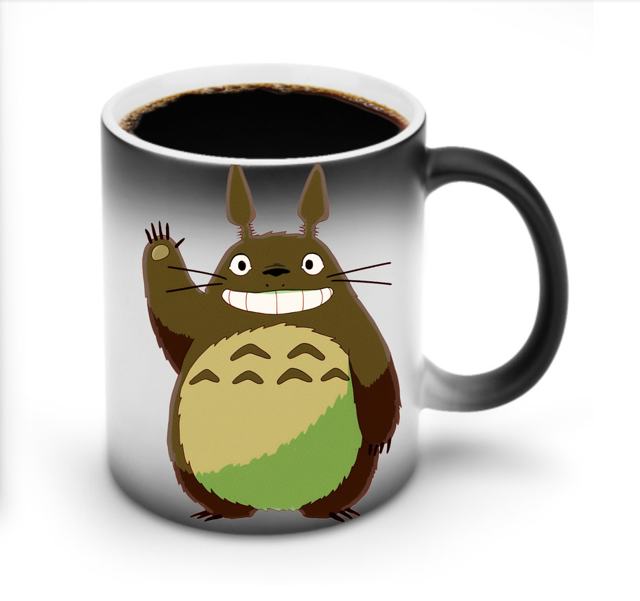 （画像用） となりのトトロ 草壁メイ 草壁サツキ My Neighbor Totoro Satsuki Kusakabe Mei Kusakabe 温度変色マグカップ