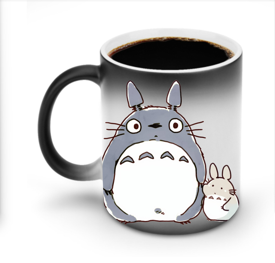 （画像用） となりのトトロ 草壁メイ 草壁サツキ My Neighbor Totoro Satsuki Kusakabe Mei Kusakabe 温度変色マグカップ
