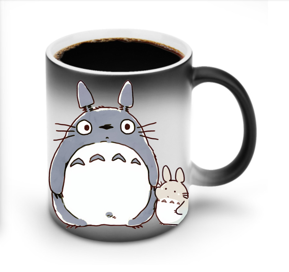 （画像用） となりのトトロ 草壁メイ 草壁サツキ My Neighbor Totoro Satsuki Kusakabe Mei Kusakabe 温度変色マグカップ