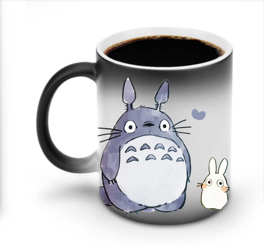 （画像用） となりのトトロ 草壁メイ 草壁サツキ My Neighbor Totoro Satsuki Kusakabe Mei Kusakabe 温度変色マグカップ