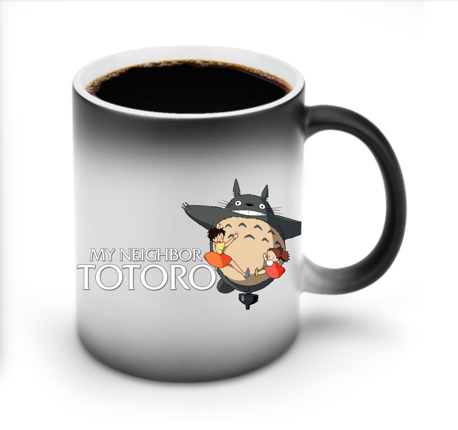 （画像用） となりのトトロ 草壁メイ 草壁サツキ My Neighbor Totoro Satsuki Kusakabe Mei Kusakabe 温度変色マグカップ
