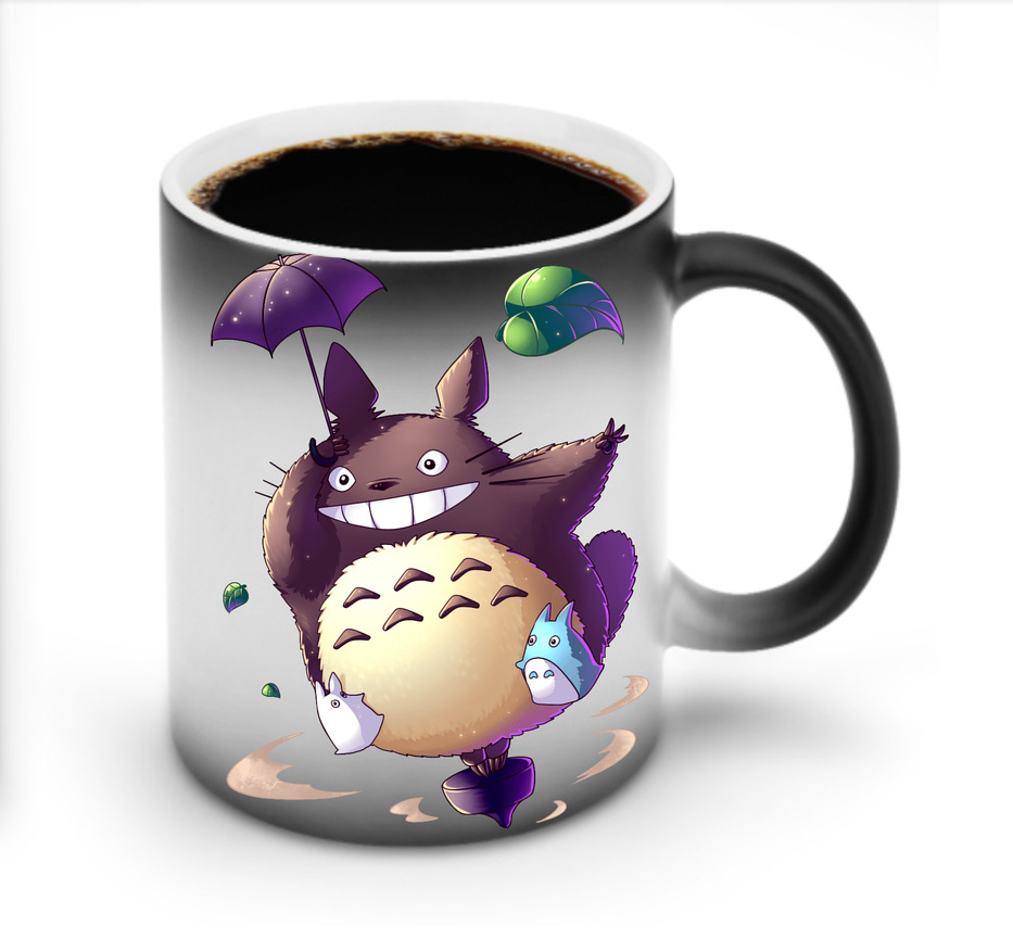 （画像用） となりのトトロ 草壁メイ 草壁サツキ My Neighbor Totoro Satsuki Kusakabe Mei Kusakabe 温度変色マグカップ