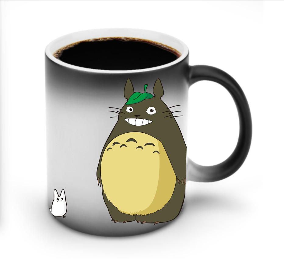 （画像用） となりのトトロ 草壁メイ 草壁サツキ My Neighbor Totoro Satsuki Kusakabe Mei Kusakabe 温度変色マグカップ