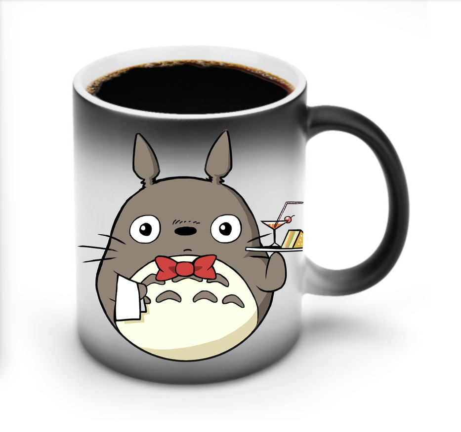 （画像用） となりのトトロ 草壁メイ 草壁サツキ My Neighbor Totoro Satsuki Kusakabe Mei Kusakabe 温度変色マグカップ