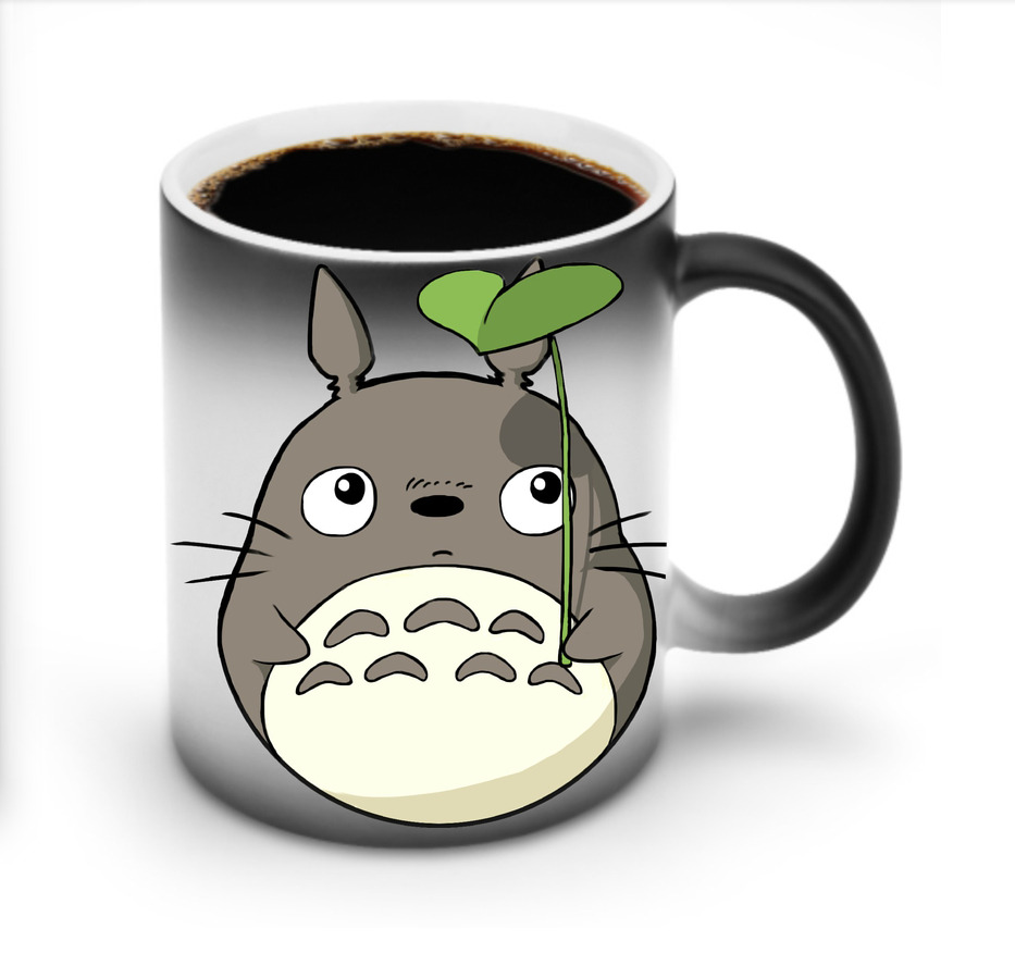 （画像用） となりのトトロ 草壁メイ 草壁サツキ My Neighbor Totoro Satsuki Kusakabe Mei Kusakabe 温度変色マグカップ