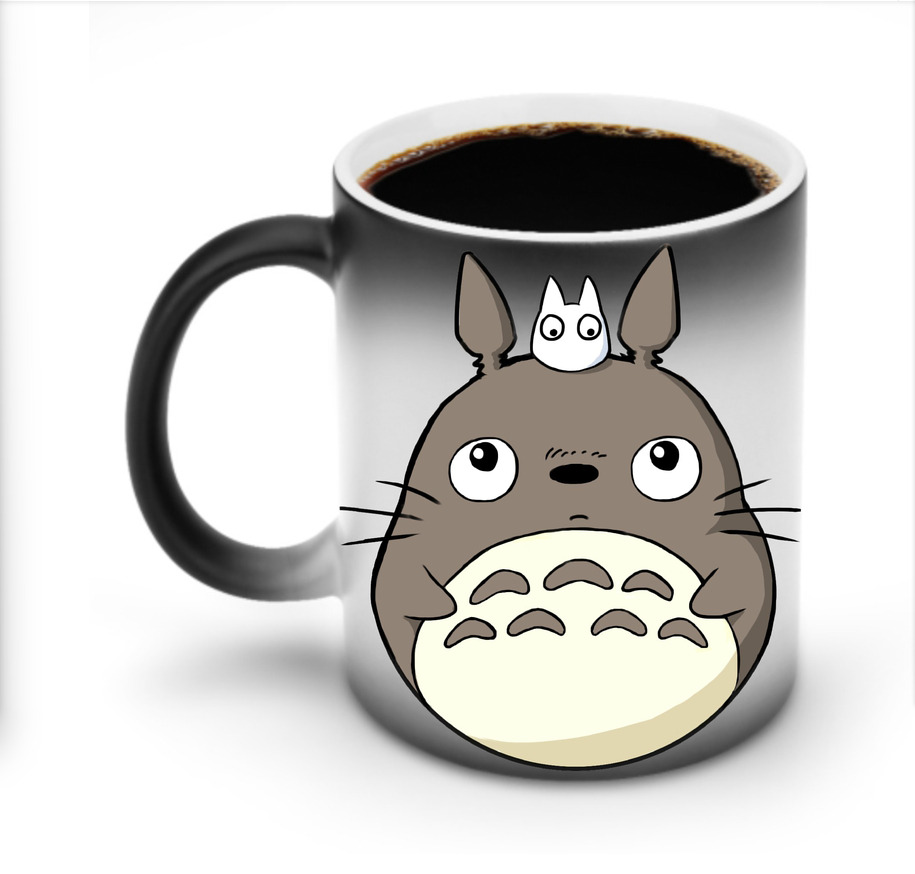 （画像用） となりのトトロ 草壁メイ 草壁サツキ My Neighbor Totoro Satsuki Kusakabe Mei Kusakabe 温度変色マグカップ