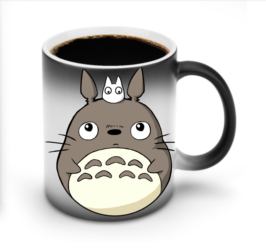 （画像用） となりのトトロ 草壁メイ 草壁サツキ My Neighbor Totoro Satsuki Kusakabe Mei Kusakabe 温度変色マグカップ