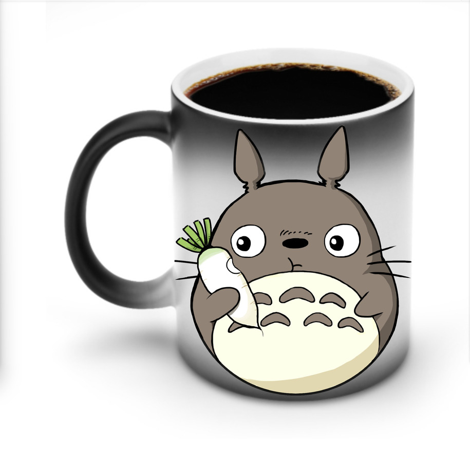 （画像用） となりのトトロ 草壁メイ 草壁サツキ My Neighbor Totoro Satsuki Kusakabe Mei Kusakabe 温度変色マグカップ