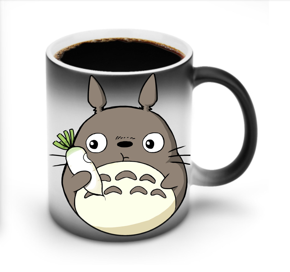 （画像用） となりのトトロ 草壁メイ 草壁サツキ My Neighbor Totoro Satsuki Kusakabe Mei Kusakabe 温度変色マグカップ