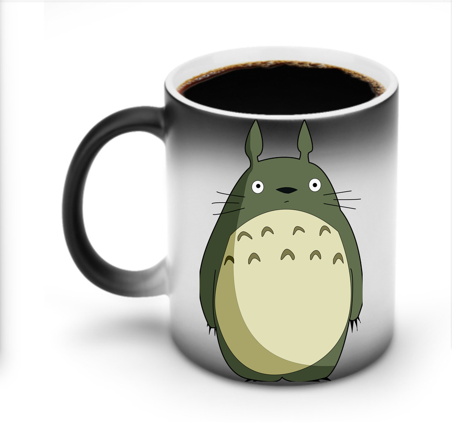 （画像用） となりのトトロ 草壁メイ 草壁サツキ My Neighbor Totoro Satsuki Kusakabe Mei Kusakabe 温度変色マグカップ