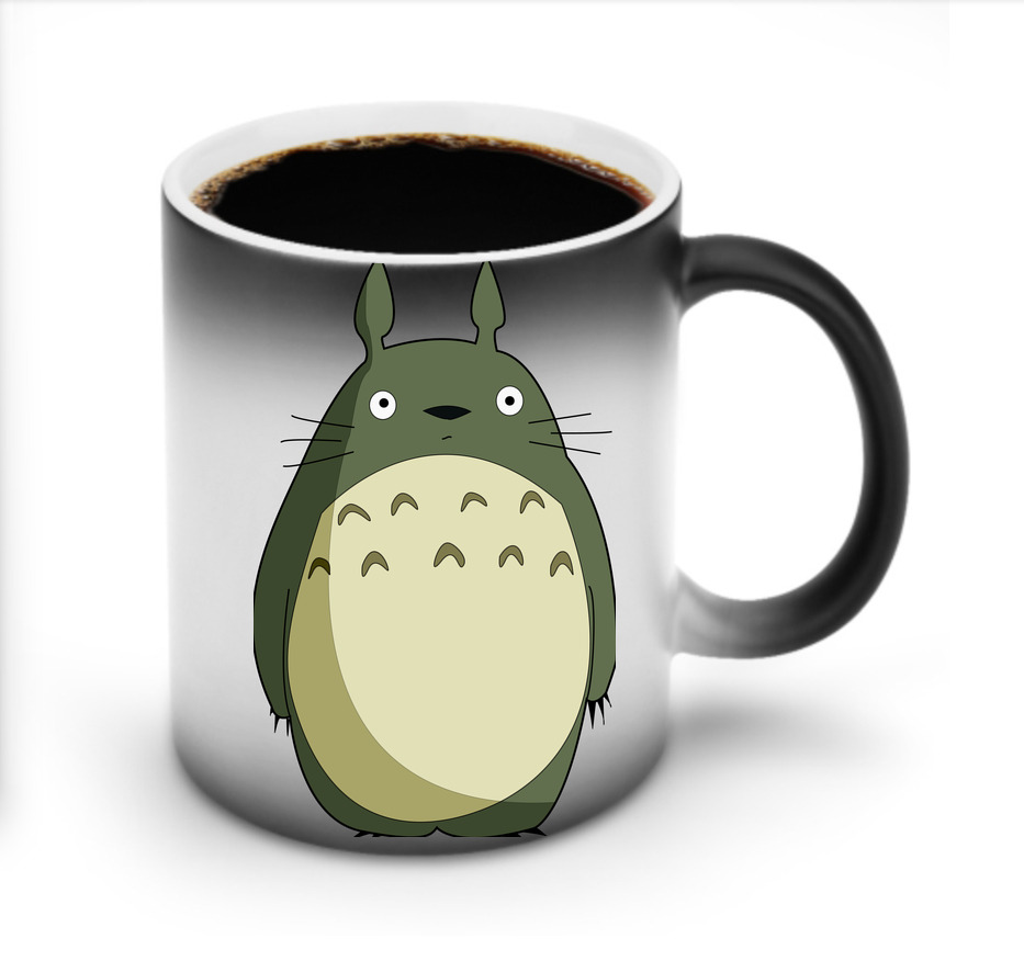 （画像用） となりのトトロ 草壁メイ 草壁サツキ My Neighbor Totoro Satsuki Kusakabe Mei Kusakabe 温度変色マグカップ