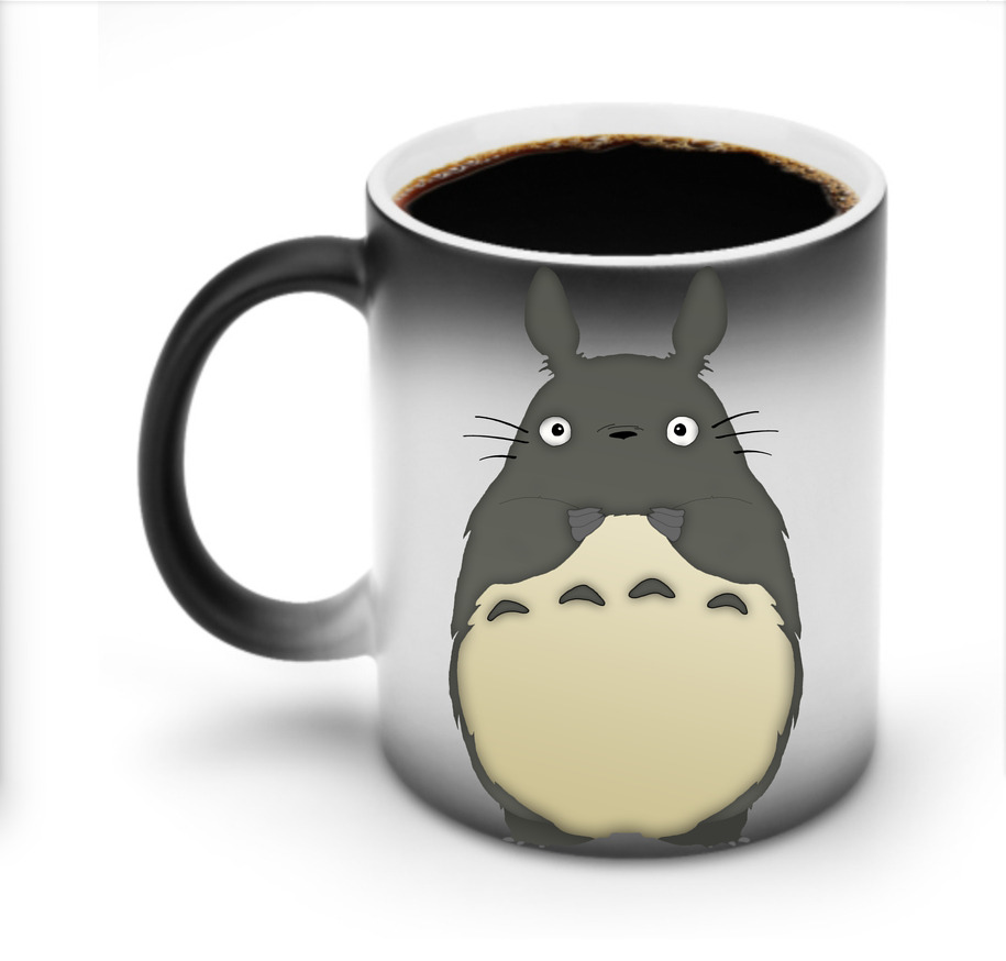 （画像用） となりのトトロ 草壁メイ 草壁サツキ My Neighbor Totoro Satsuki Kusakabe Mei Kusakabe 温度変色マグカップ