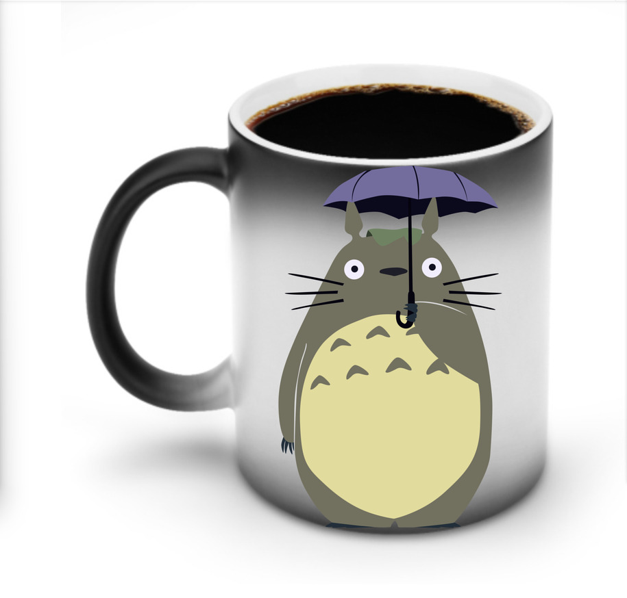 （画像用） となりのトトロ 草壁メイ 草壁サツキ My Neighbor Totoro Satsuki Kusakabe Mei Kusakabe 温度変色マグカップ
