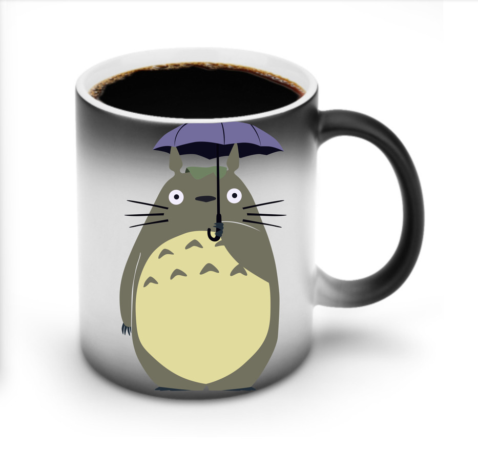 （画像用） となりのトトロ 草壁メイ 草壁サツキ My Neighbor Totoro Satsuki Kusakabe Mei Kusakabe 温度変色マグカップ