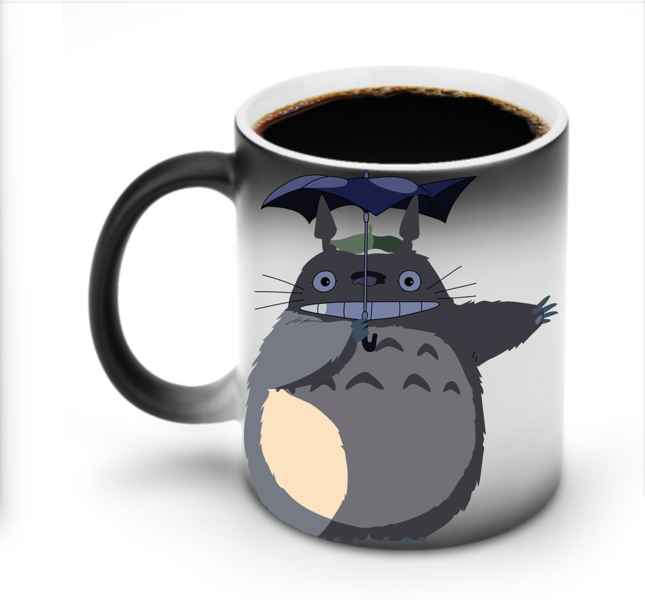 （画像用） となりのトトロ 草壁メイ 草壁サツキ My Neighbor Totoro Satsuki Kusakabe Mei Kusakabe 温度変色マグカップ