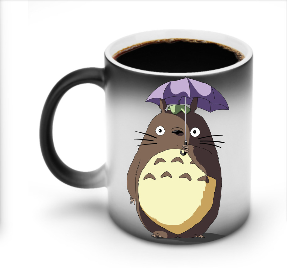 （画像用） となりのトトロ 草壁メイ 草壁サツキ My Neighbor Totoro Satsuki Kusakabe Mei Kusakabe 温度変色マグカップ