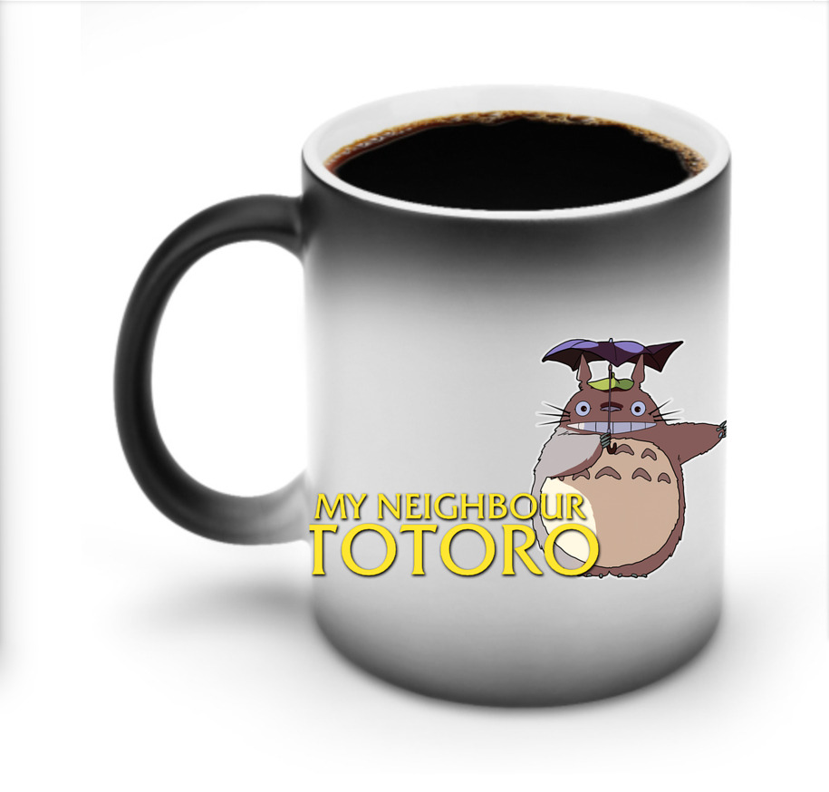 （画像用） となりのトトロ 草壁メイ 草壁サツキ My Neighbor Totoro Satsuki Kusakabe Mei Kusakabe 温度変色マグカップ