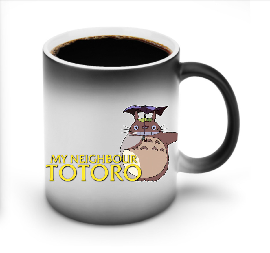 （画像用） となりのトトロ 草壁メイ 草壁サツキ My Neighbor Totoro Satsuki Kusakabe Mei Kusakabe 温度変色マグカップ