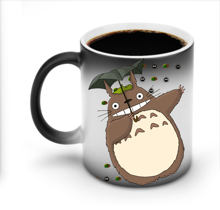 （画像用） となりのトトロ 草壁メイ 草壁サツキ My Neighbor Totoro Satsuki Kusakabe Mei Kusakabe 温度変色マグカップ