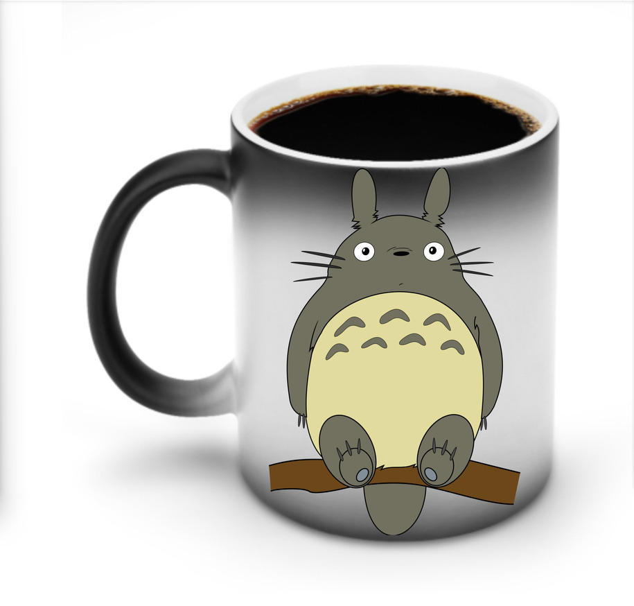 （画像用） となりのトトロ 草壁メイ 草壁サツキ My Neighbor Totoro Satsuki Kusakabe Mei Kusakabe 温度変色マグカップ