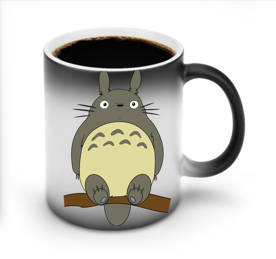 （画像用） となりのトトロ 草壁メイ 草壁サツキ My Neighbor Totoro Satsuki Kusakabe Mei Kusakabe 温度変色マグカップ