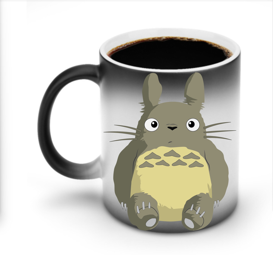 （画像用） となりのトトロ 草壁メイ 草壁サツキ My Neighbor Totoro Satsuki Kusakabe Mei Kusakabe 温度変色マグカップ