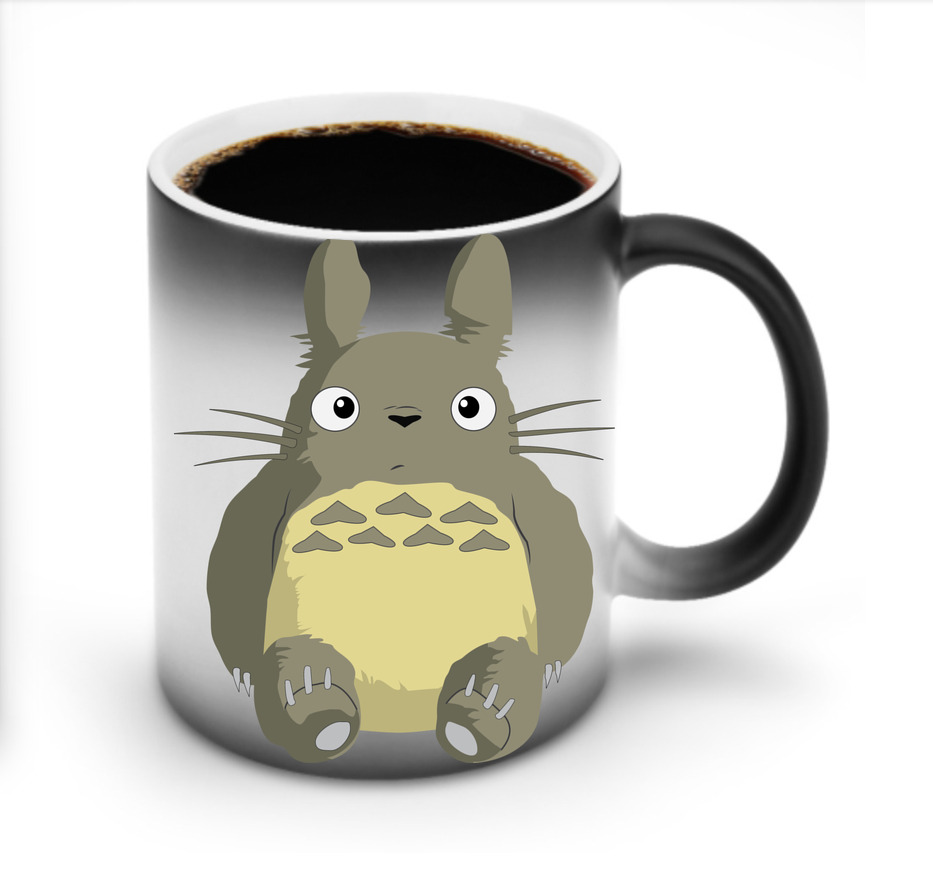 （画像用） となりのトトロ 草壁メイ 草壁サツキ My Neighbor Totoro Satsuki Kusakabe Mei Kusakabe 温度変色マグカップ