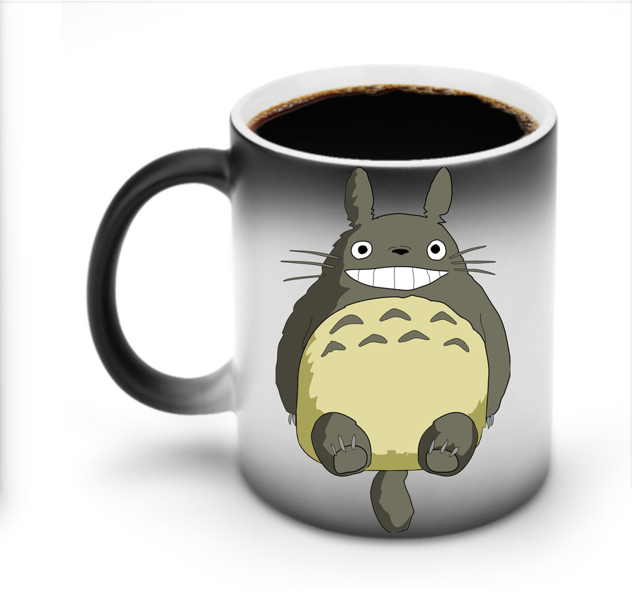 （画像用） となりのトトロ 草壁メイ 草壁サツキ My Neighbor Totoro Satsuki Kusakabe Mei Kusakabe 温度変色マグカップ