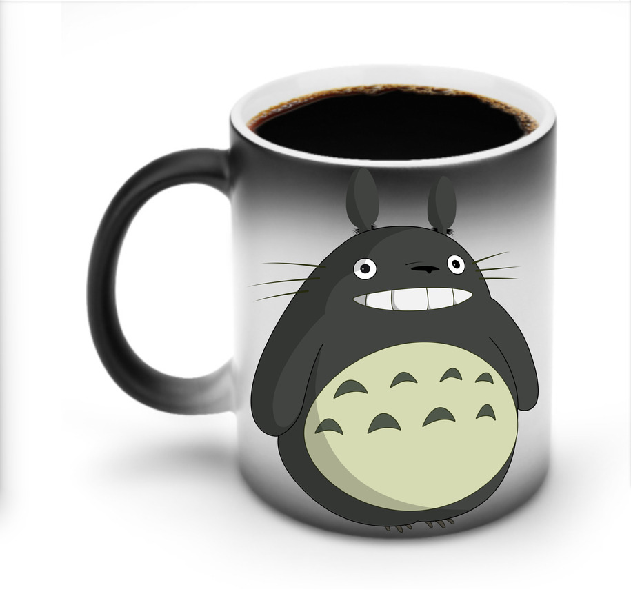 （画像用） となりのトトロ 草壁メイ 草壁サツキ My Neighbor Totoro Satsuki Kusakabe Mei Kusakabe 温度変色マグカップ