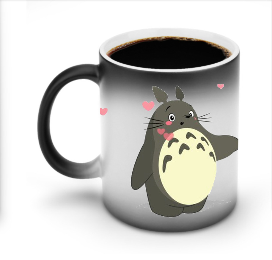 （画像用） となりのトトロ 草壁メイ 草壁サツキ My Neighbor Totoro Satsuki Kusakabe Mei Kusakabe 温度変色マグカップ