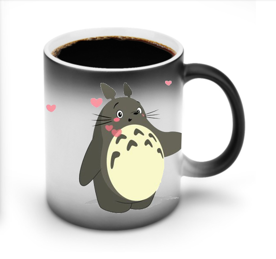 （画像用） となりのトトロ 草壁メイ 草壁サツキ My Neighbor Totoro Satsuki Kusakabe Mei Kusakabe 温度変色マグカップ
