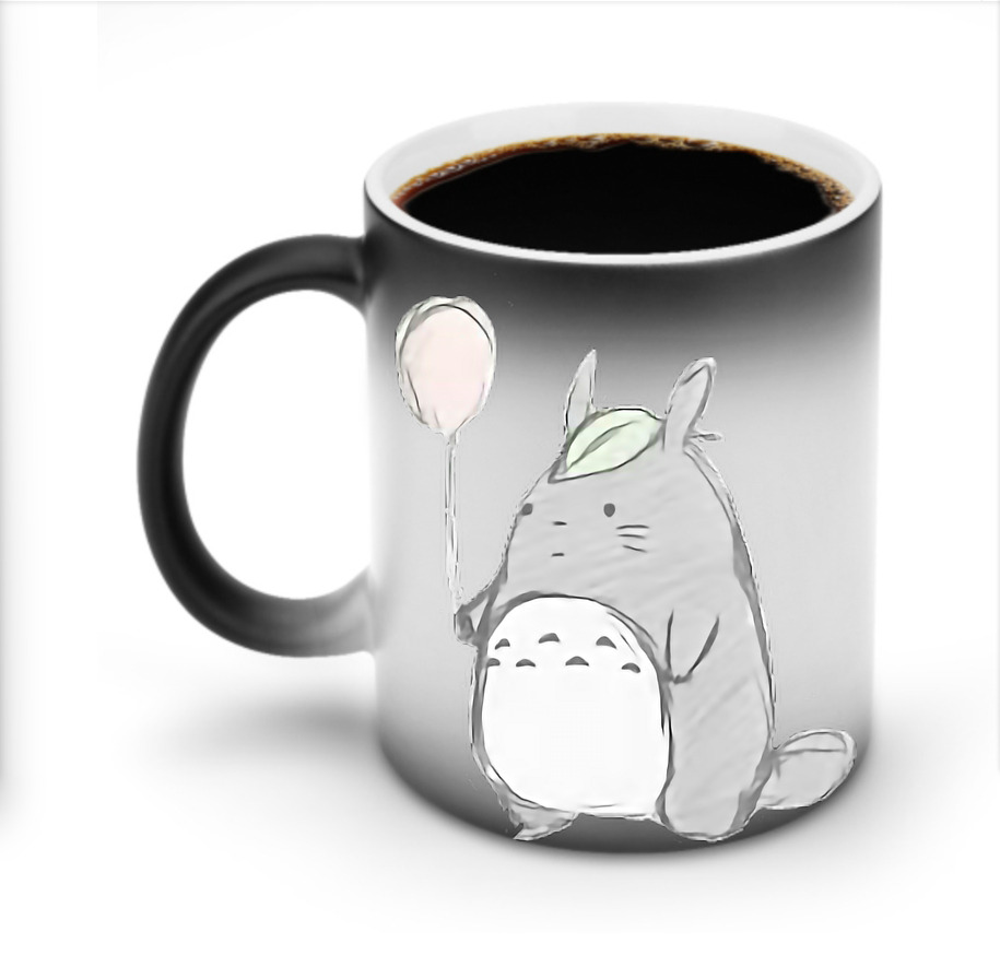 （画像用） となりのトトロ 草壁メイ 草壁サツキ My Neighbor Totoro Satsuki Kusakabe Mei Kusakabe 温度変色マグカップ