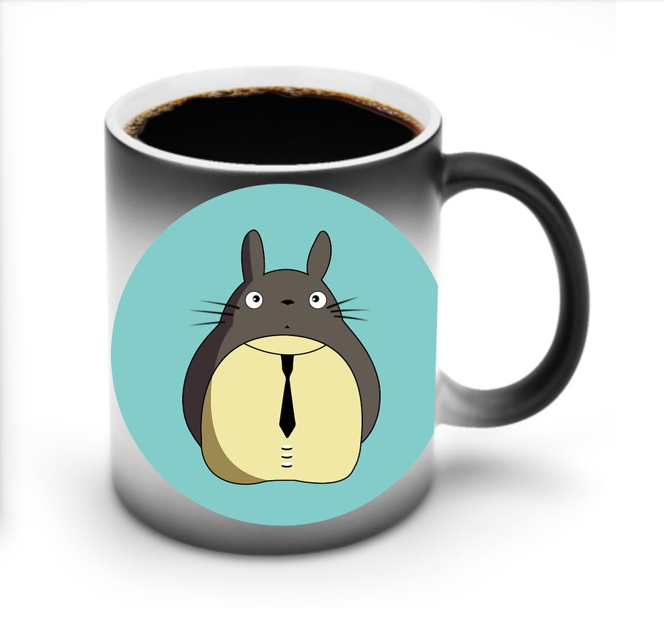 （画像用） となりのトトロ 草壁メイ 草壁サツキ My Neighbor Totoro Satsuki Kusakabe Mei Kusakabe 温度変色マグカップ