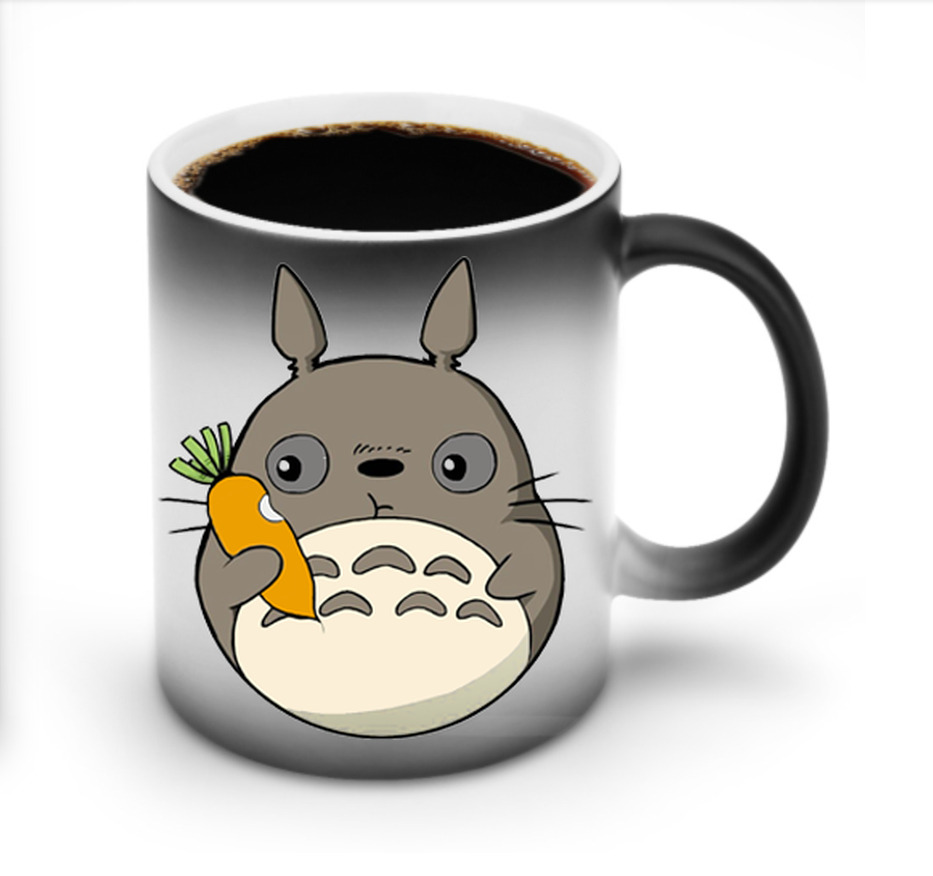 （画像用） となりのトトロ 草壁メイ 草壁サツキ My Neighbor Totoro Satsuki Kusakabe Mei Kusakabe 温度変色マグカップ