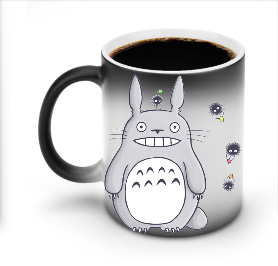 （画像用） となりのトトロ 草壁メイ 草壁サツキ My Neighbor Totoro Satsuki Kusakabe Mei Kusakabe 温度変色マグカップ